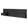 Prepac Queen Floating Headboard - 107.25-in x 31.5-in - Black