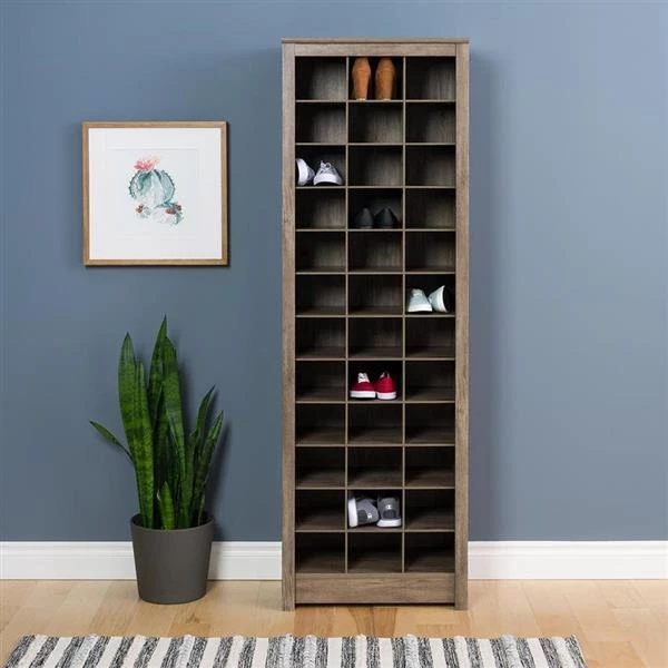 Prepac Space-Saving Shoe Storage Cabinet 5 Prepac Space-Saving Shoe Storage Cabinet - Image 3