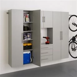 HangUps 4-Piece Storage System - 90" - Grey 7 HangUps 4-Piece Storage System - 90" - Grey -PREPAC Sales 2022 330620411 AlternateImage2 l