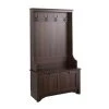 Prepac Wide Hall Tree - 2 Shaker Doors - Espresso 1 Prepac Wide Hall Tree - 2 Shaker Doors - Espresso -PREPAC Sales 2022 330621922 MainImage 001 l