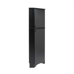 Prepac Elite Tall 2-Door Corner Storage Cabinet - Black - 29-in x 72-in 7 Prepac Elite Tall 2-Door Corner Storage Cabinet - Black - 29-in x 72-in -PREPAC Sales 2022 330673587 AlternateImage4 l