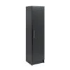 Prepac Elite Narrow Cabinet - 1-Door - Black - 16-in W x 65-in H -PREPAC Sales 2022 330673588 MainImage 001 l