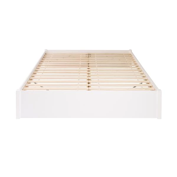 Prepac Select 4-Post Platform Bed - White - King 6 Prepac Select 4-Post Platform Bed - White - King - Image 4