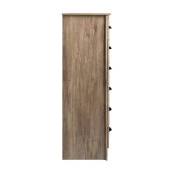 Prepac Salt Spring Tall 6-drawer Chest in Drifted Gray Finish, 23.25-in x 17.75-in x 53-in 9 Prepac Salt Spring Tall 6-drawer Chest in Drifted Gray Finish, 23.25-in x 17.75-in x 53-in -PREPAC Sales 2022 330746101 AlternateImage3 l