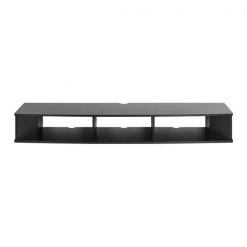 Prepac Wide Wall Mounted TV Stand in Black Finish - 70-in x 16-in x 48-in 8 Prepac Wide Wall Mounted TV Stand in Black Finish - 70-in x 16-in x 48-in -PREPAC Sales 2022 330746129 AlternateImage2 l