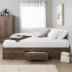 Prepac Queen's Mate Platform Storage Bed with 6 Drawers - Drifted Gray 7 Prepac Queen's Mate Platform Storage Bed with 6 Drawers - Drifted Gray -PREPAC Sales 2022 330768933 AlternateImage2 l