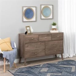 Prepac Milo 7-Drawer Dresser - Drifted Gray 7 Prepac Milo 7-Drawer Dresser - Drifted Gray -PREPAC Sales 2022 330768966 AlternateImage1 l