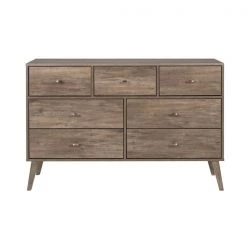 Prepac Milo 7-Drawer Dresser - Drifted Gray 8 Prepac Milo 7-Drawer Dresser - Drifted Gray -PREPAC Sales 2022 330768966 AlternateImage2 l