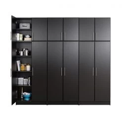 Prepac Elite 6-Piece Storage Set - 96-in - Black