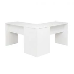 Prepac L-shaped Office Desk - 56-in - White -PREPAC Sales 2022 330768980 AlternateImage3 l