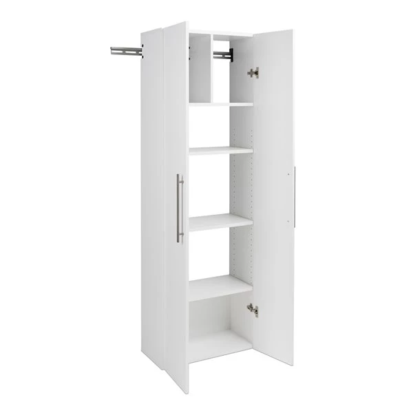 Prepac HangUps Large Storage Cabinet - 24-in - White 4 Prepac HangUps Large Storage Cabinet - 24-in - White - Image 2