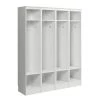 Prepac Narrow Entryway Organizer - Set of 4 - White