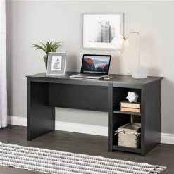 Prepac Sonoma Home Office Desk - 56-in - Black 8 Prepac Sonoma Home Office Desk - 56-in - Black -PREPAC Sales 2022 330768990 AlternateImage2 l