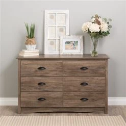 Prepac Salt Spring Kids 6-Drawer Dresser - Drifted Gray 7 Prepac Salt Spring Kids 6-Drawer Dresser - Drifted Gray -PREPAC Sales 2022 330768993 AlternateImage1 l