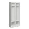 Prepac Narrow Entryway Organizer - Set of 2 - White 1 Prepac Narrow Entryway Organizer - Set of 2 - White -PREPAC Sales 2022 330768998 MainImage 001 l