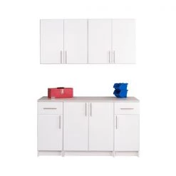 Prepac Elite 5-Piece Storage Set - 64-in - White