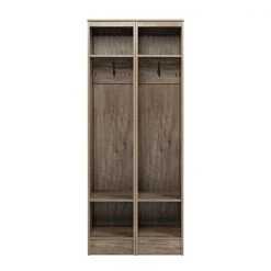 Prepac Narrow Entryway Organizer - Set of 2 - Drifted Gray -PREPAC Sales 2022 330769000 AlternateImage2 l