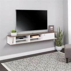 Prepac White Wall-Mounted Console with door -PREPAC Sales 2022 330781040 AlternateImage1 l