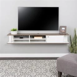 Prepac White Wall-Mounted Console with door -PREPAC Sales 2022 330781040 AlternateImage2 l