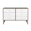 Prepac Milo Drifted Grey/white 6-drawer Double Dresser -PREPAC Sales 2022 330847753 MainImage 001 l