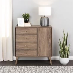 Prepac Milo Drifted Grey 4-drawer Combo Dresser 7 Prepac Milo Drifted Grey 4-drawer Combo Dresser -PREPAC Sales 2022 330847755 AlternateImage1 l