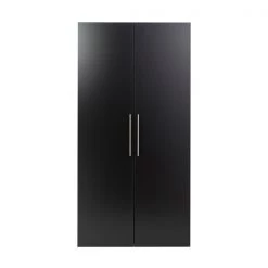 Prepac HangUps 36-in x 72-in Black Composite Wood Wardrobe -PREPAC Sales 2022 330915426 AlternateImage2 l