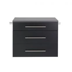 Prepac HangUps 30-in x 24-in Black Composite Wood Drawer Base Storage Cabinet 8 Prepac HangUps 30-in x 24-in Black Composite Wood Drawer Base Storage Cabinet -PREPAC Sales 2022 330915427 AlternateImage2 l