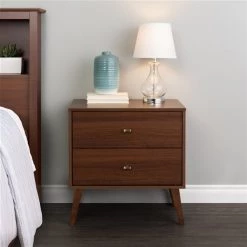 Prepac Milo Cherry Pine Contemporary 2-Drawer Nightstand 7 Prepac Milo Cherry Pine Contemporary 2-Drawer Nightstand -PREPAC Sales 2022 330928842 AlternateImage1 l