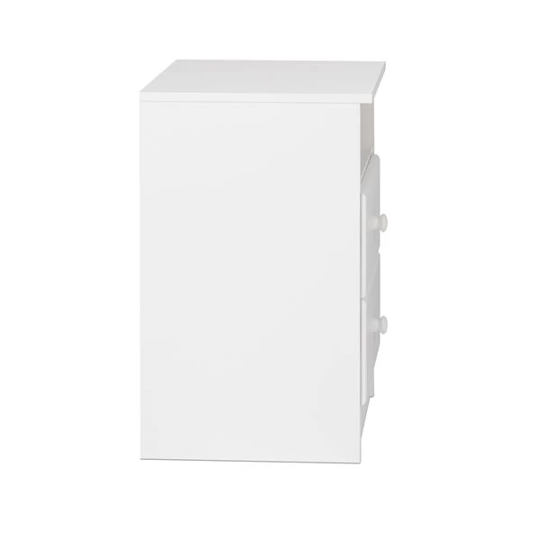 Prepac Astrid 2-Drawer White Pine Nightstand 6 Prepac Astrid 2-Drawer White Pine Nightstand - Image 4