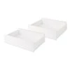 Prepac Select White Wheeled Composite Wood Drawer (2-Pack)